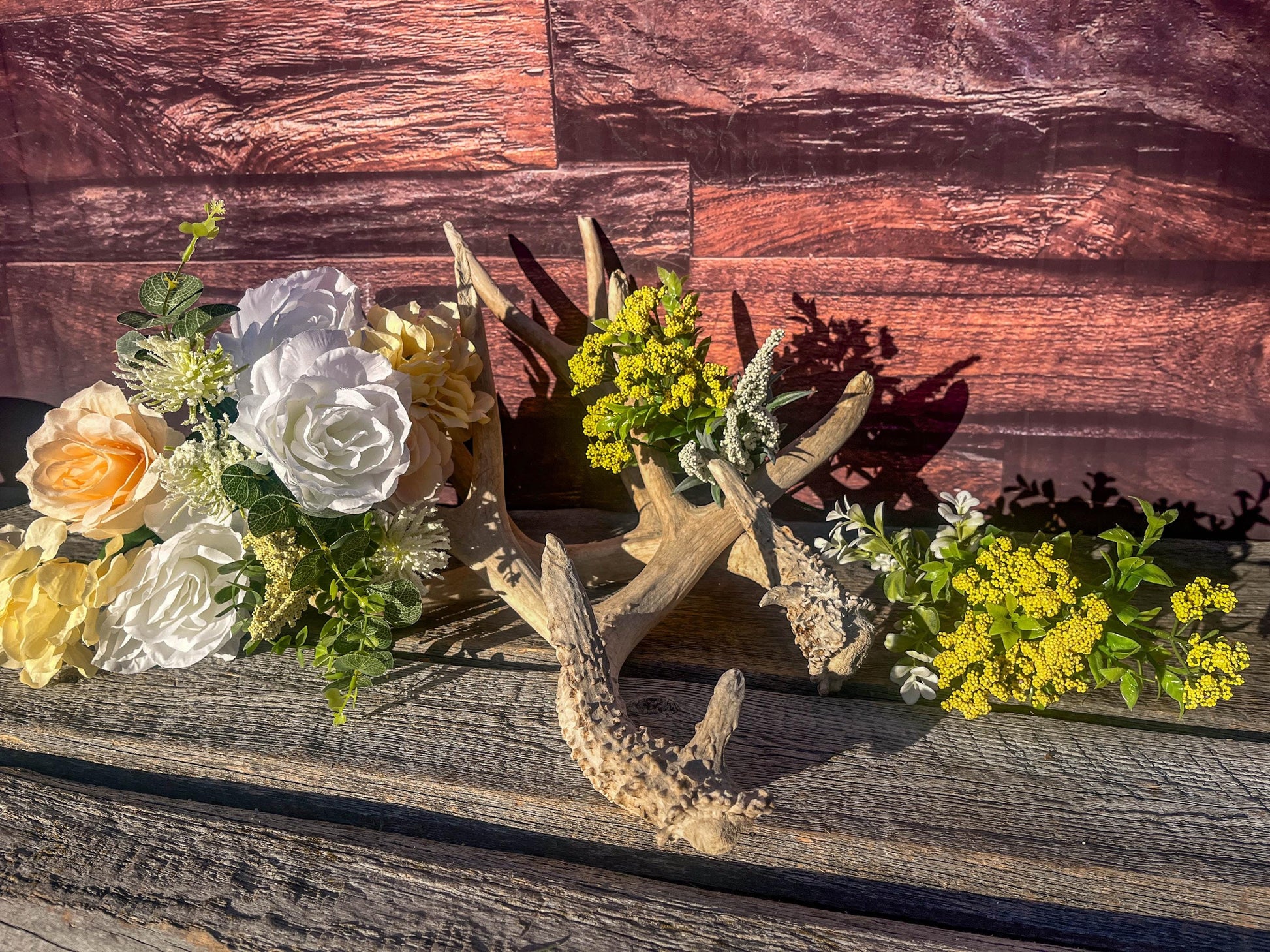 Matching Mule Deer Antler Set. For Decor. Wild, Naturally Shed, Canadian Deer Antlers.