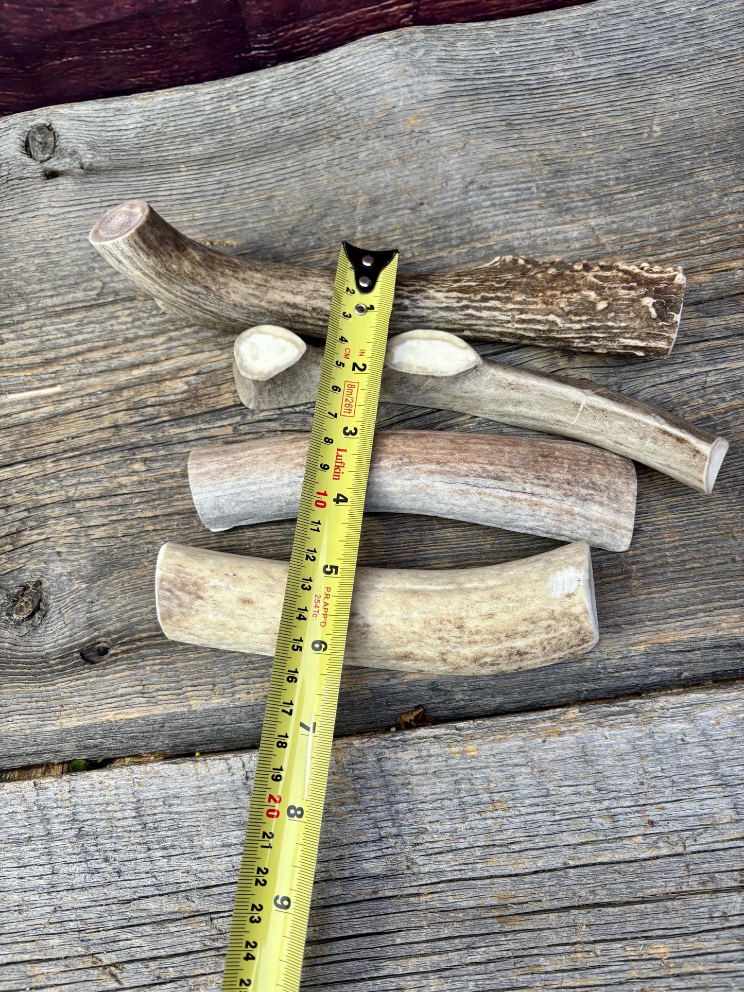 Split Antler Chews - Medium Size. Premium Split Antler Chews (4-pack)