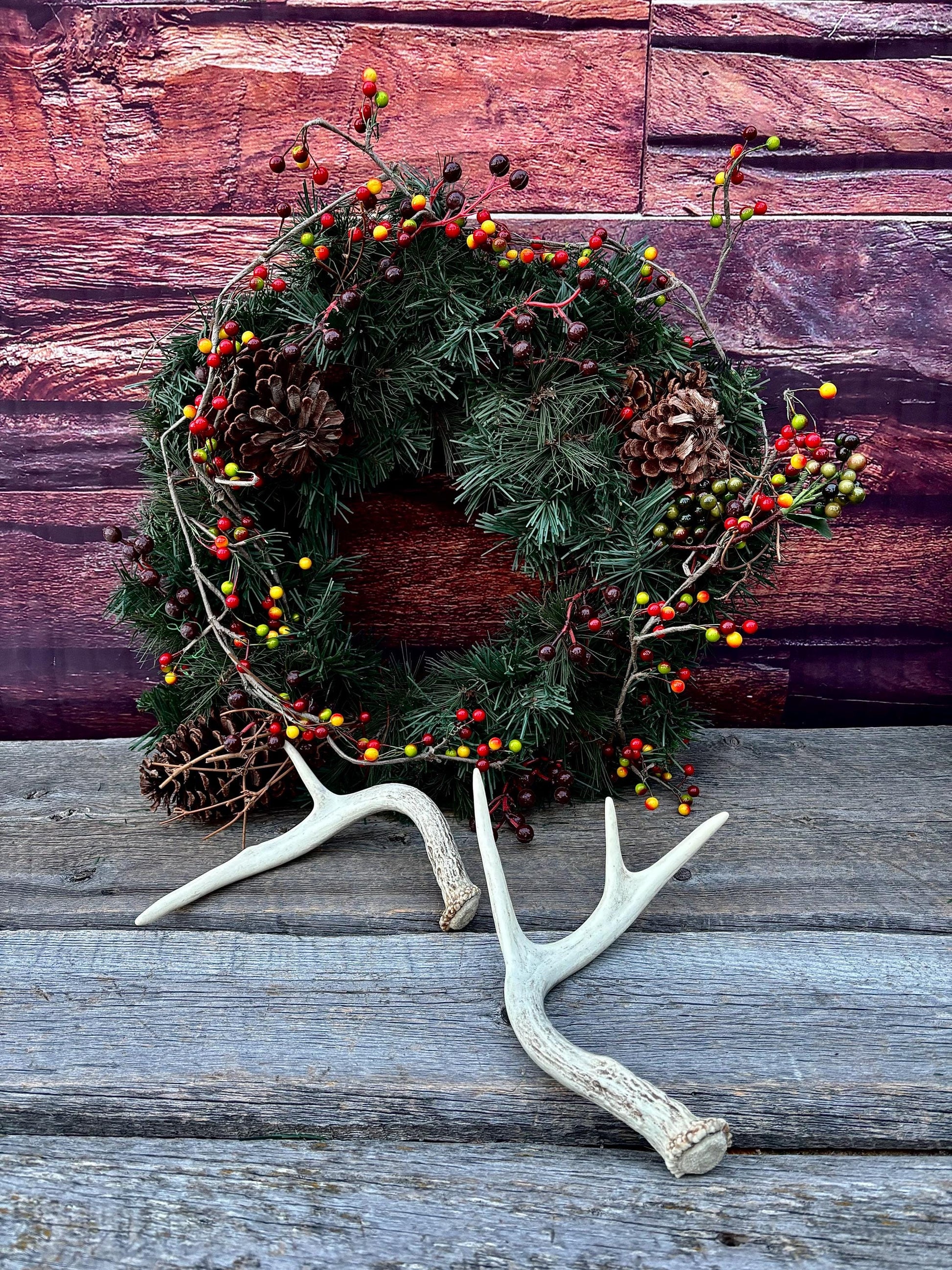 White-tailed Deer Antlers - Small and Asymmetrical Matching set. Canadian Buck. Crafting and Decor Antlers